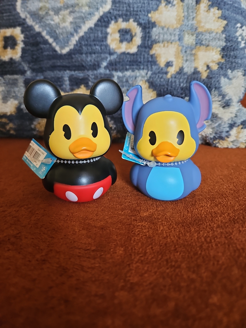 Disney Mickey and Stitch Rubber Ducks